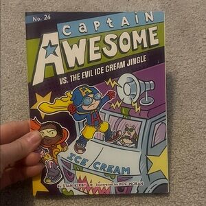 Captain Awesome vs. the evil ice cream jingle Book by Stan Kirby